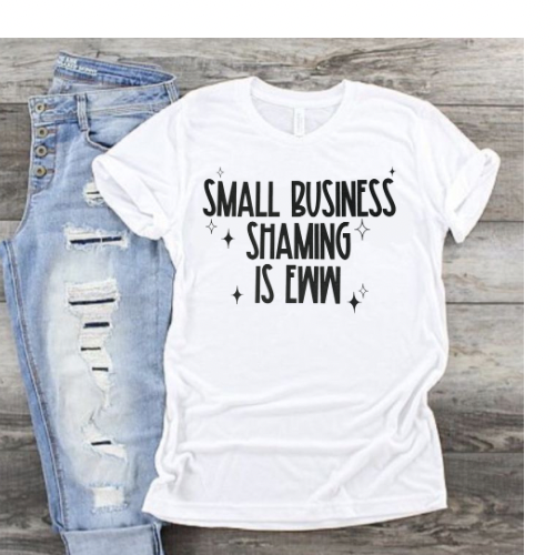Small business shaming is eww