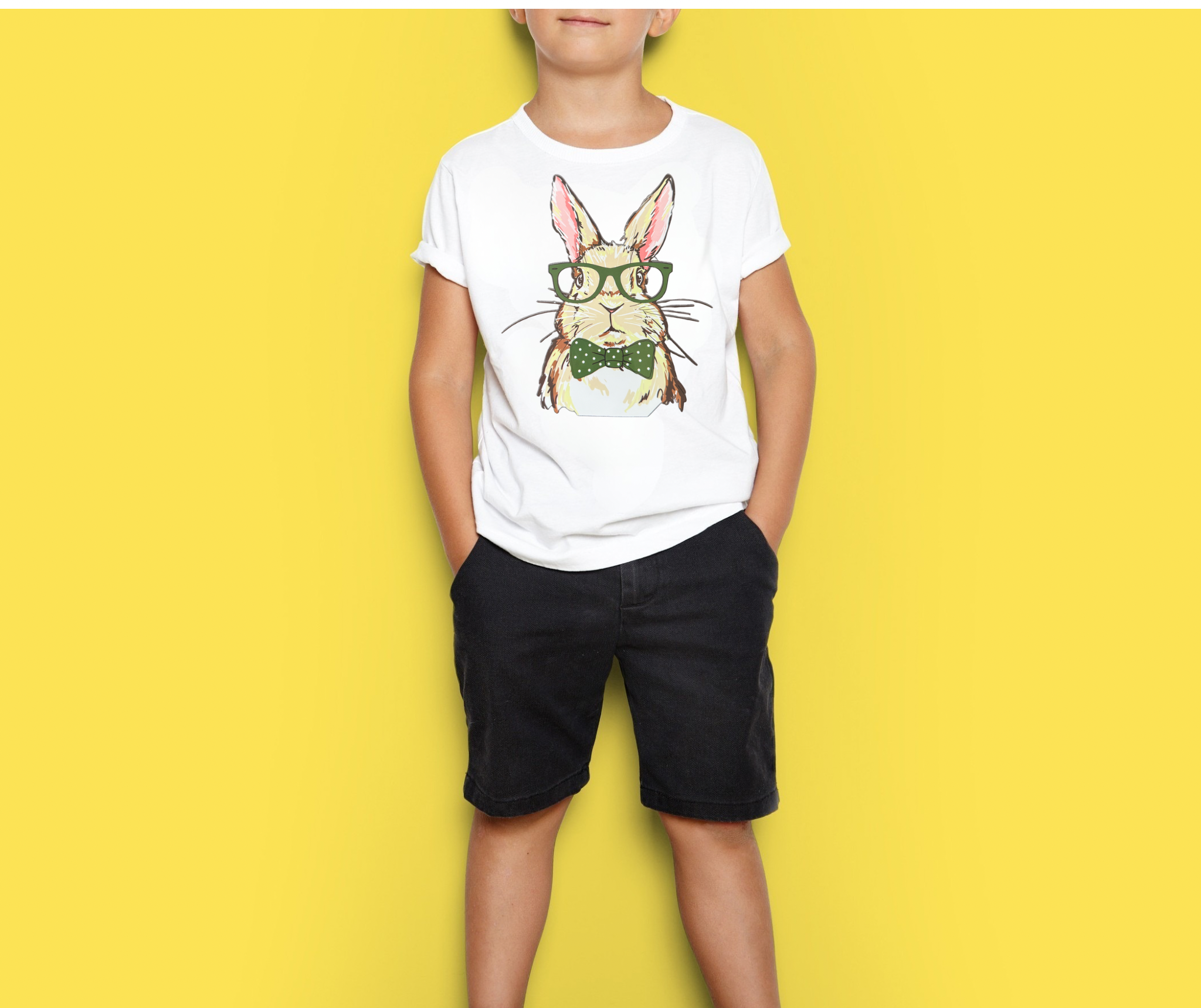 Bunny bow tie- Youth