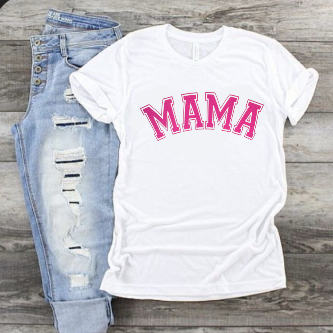 Mama (Puff Print)