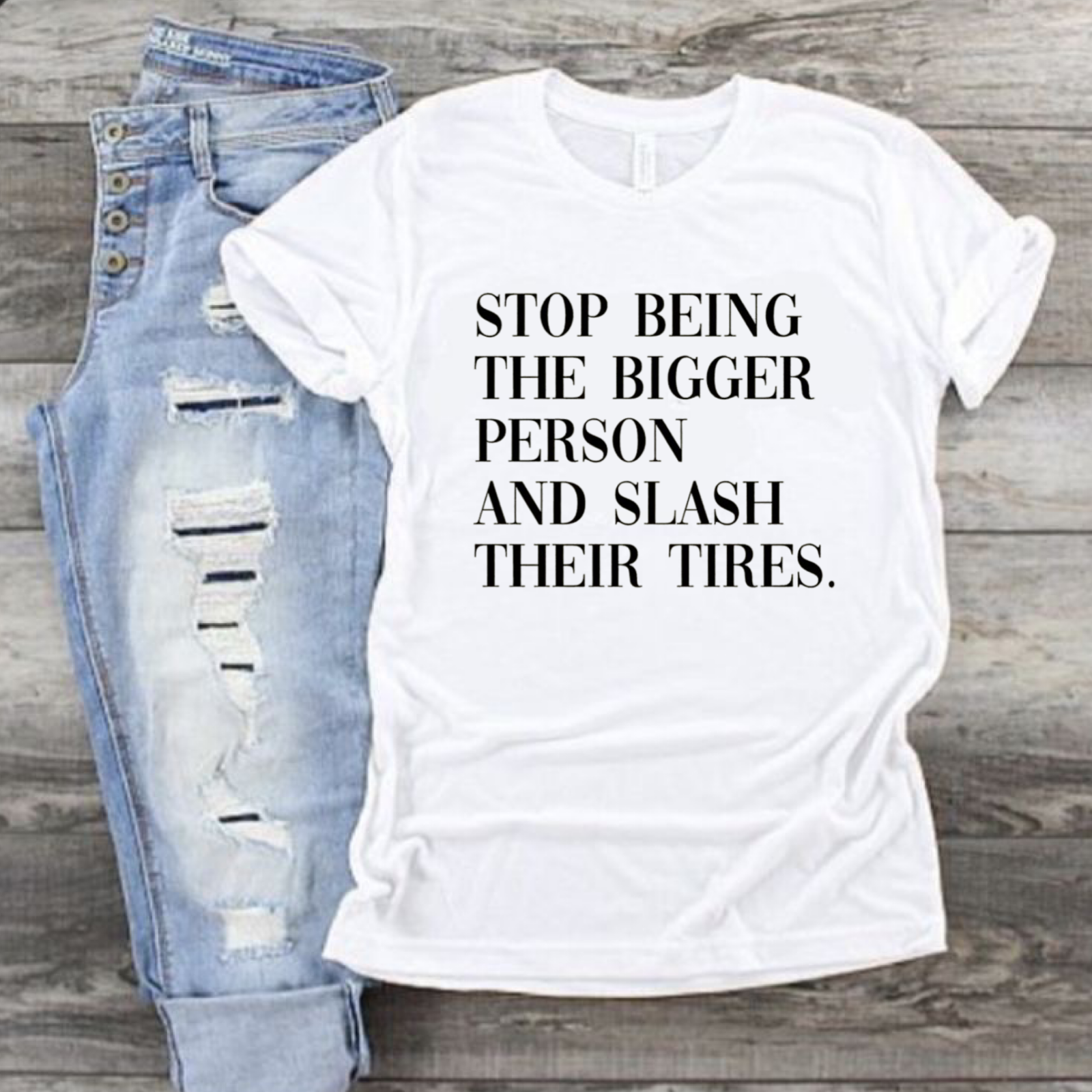Stop Being the Bigger Person and Slash Their Tires