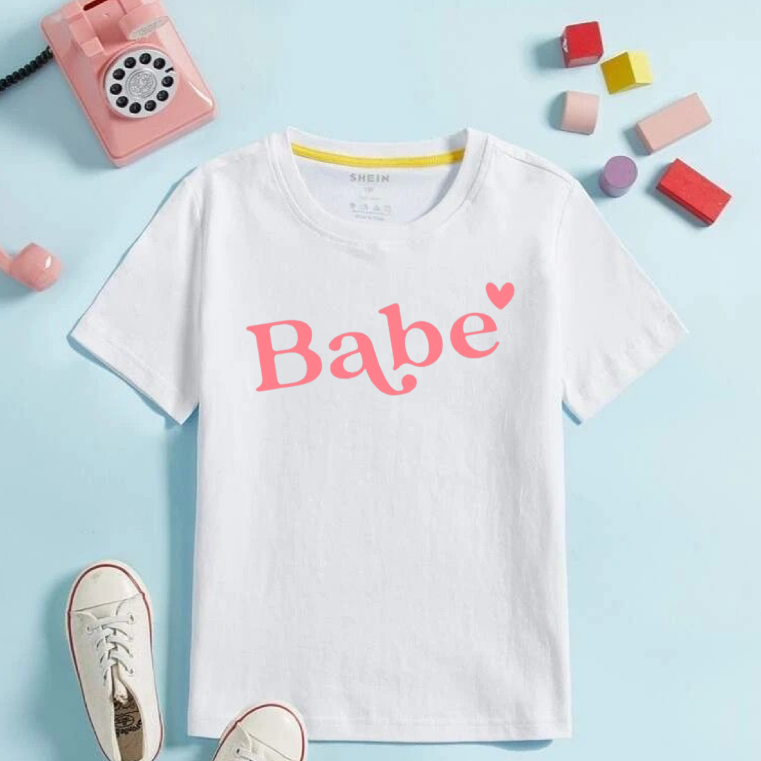 Babe- Toddler (Puff Print)