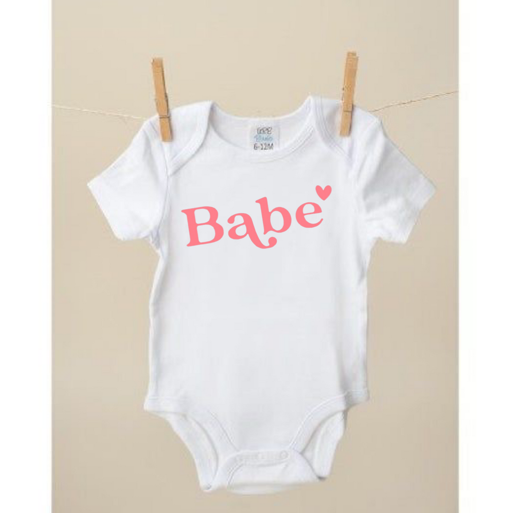 Babe- Infant (Puff Print)