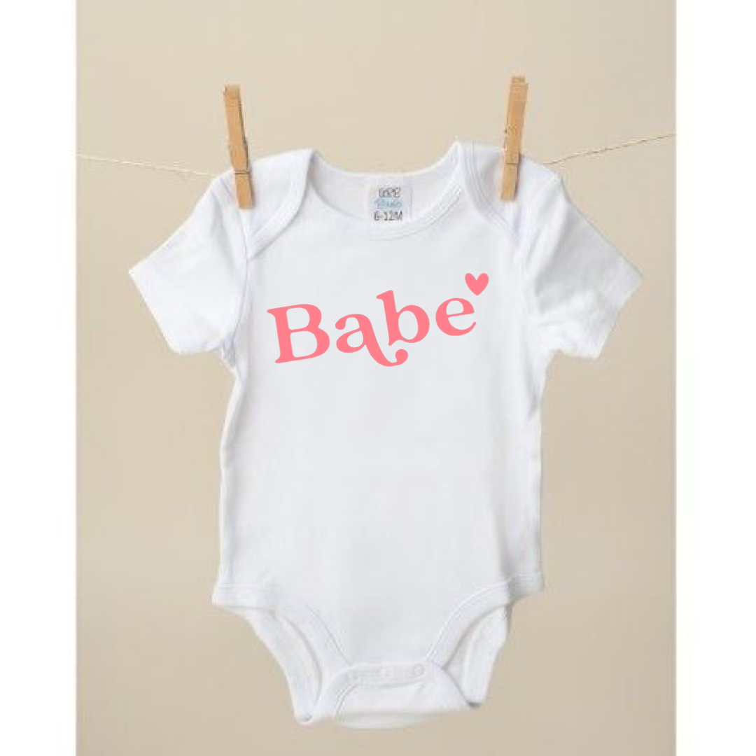 Babe- Infant (Puff Print)