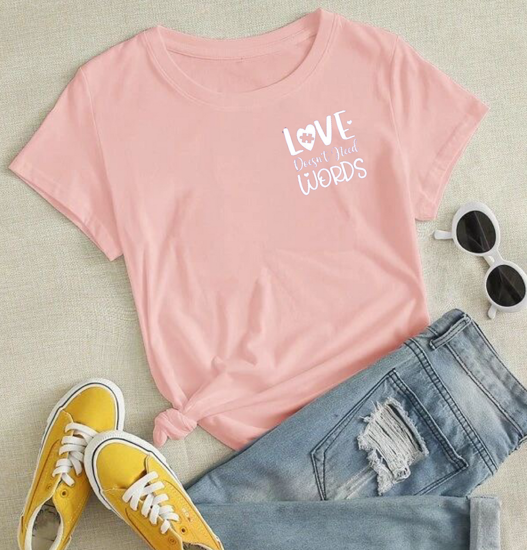 Love Doesn't Need Words (Pocket/Koozie)